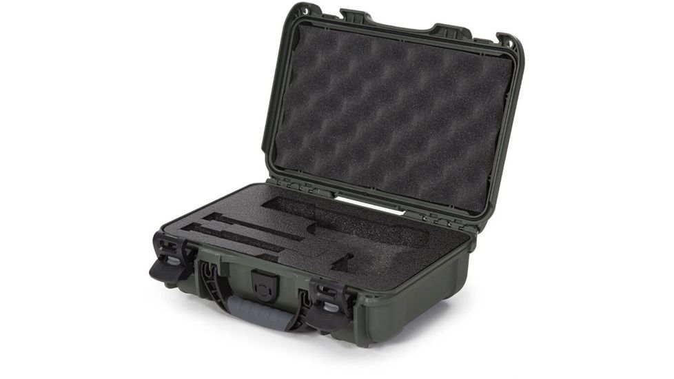 Nanuk 909 Case with Foam for Classic Gun, 12.64in, Olive, Small, 909S-080OL-0K0-17341