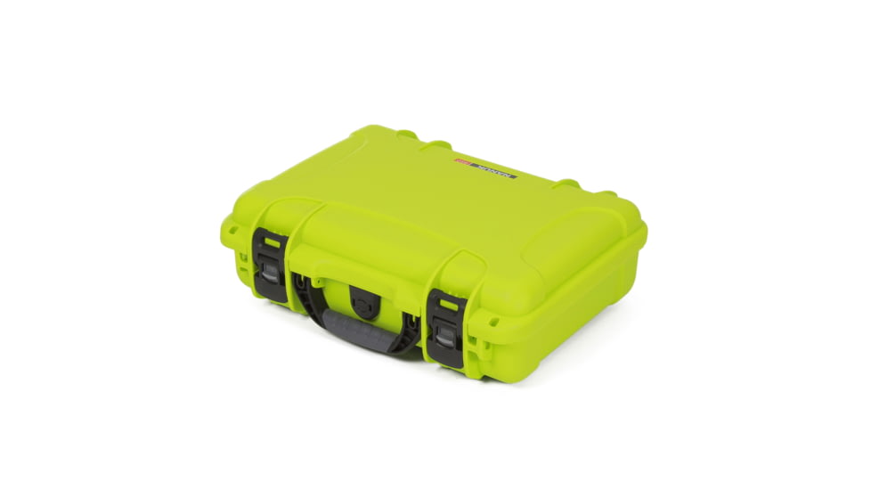 Nanuk 910 Protective Hard Case, 14.3in, Waterproof, w/ Foam, Lime, 910S-010LI-0A0