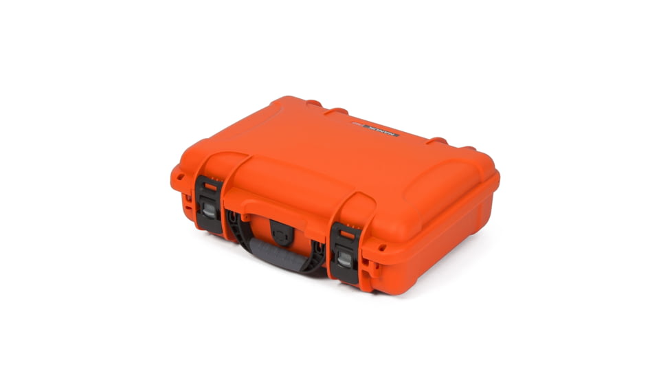 Nanuk 910 Protective Hard Case, 14.3in, Waterproof, w/ Foam, Orange, 910S-010OR-0A0