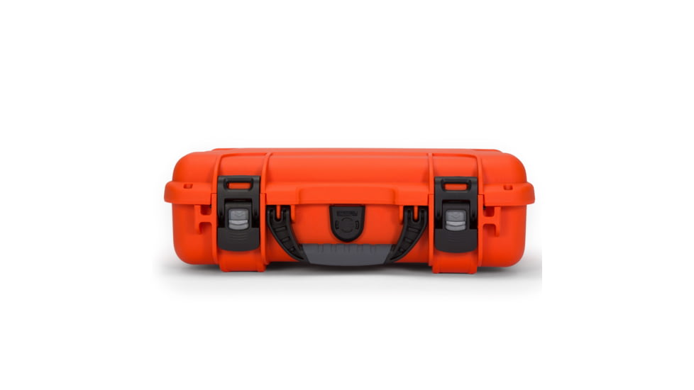 Nanuk 910 Protective Hard Case, 14.3in, Waterproof, w/ Foam, Orange, 910S-010OR-0A0