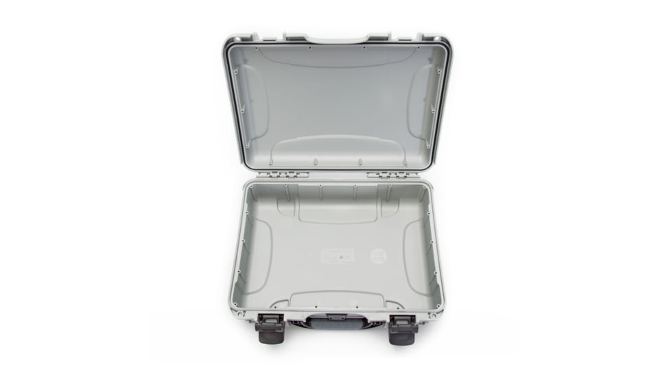 Nanuk 910 Protective Hard Case, 14.3in, Waterproof, Silver, 910S-000SV-0A0
