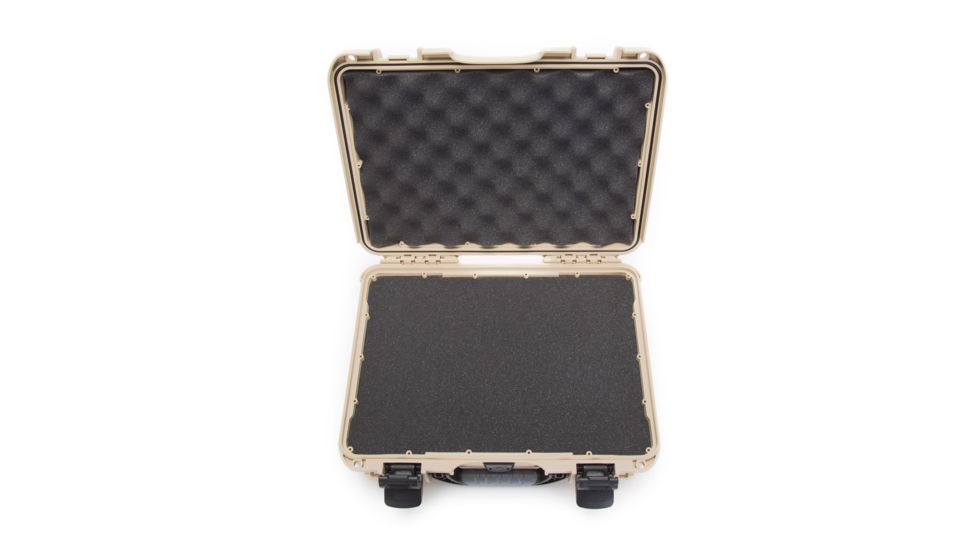 Nanuk 910 Protective Hard Case, 14.3in, Waterproof, w/ Foam, Tan, 910S-010TN-0A0