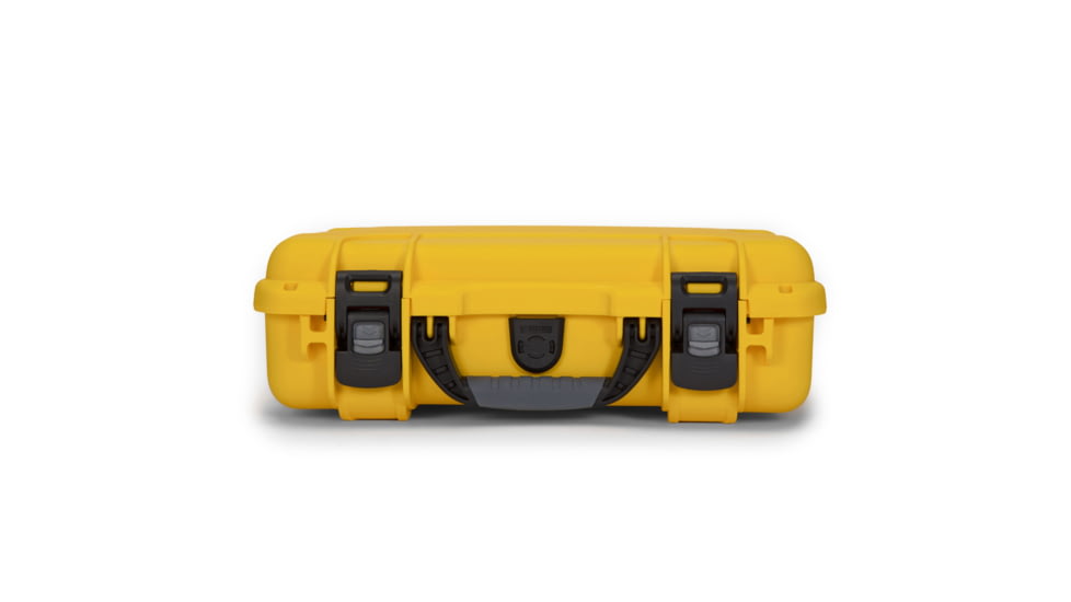 Nanuk 910 Protective Hard Case, 14.3in, Waterproof, w/ Foam, Yellow, 910S-010YL-0A0