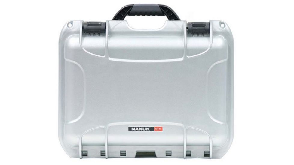 Nanuk 915 Waterproof/Crushproof Case - Lock - Silver 915-3105