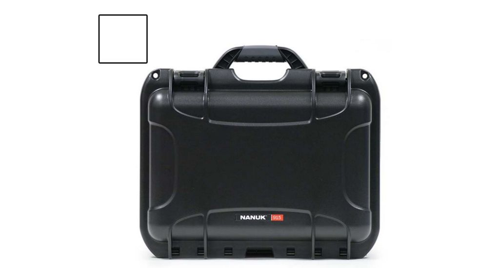 Nanuk 915 Waterproof/Crushproof Case - Lock - White 915-3102