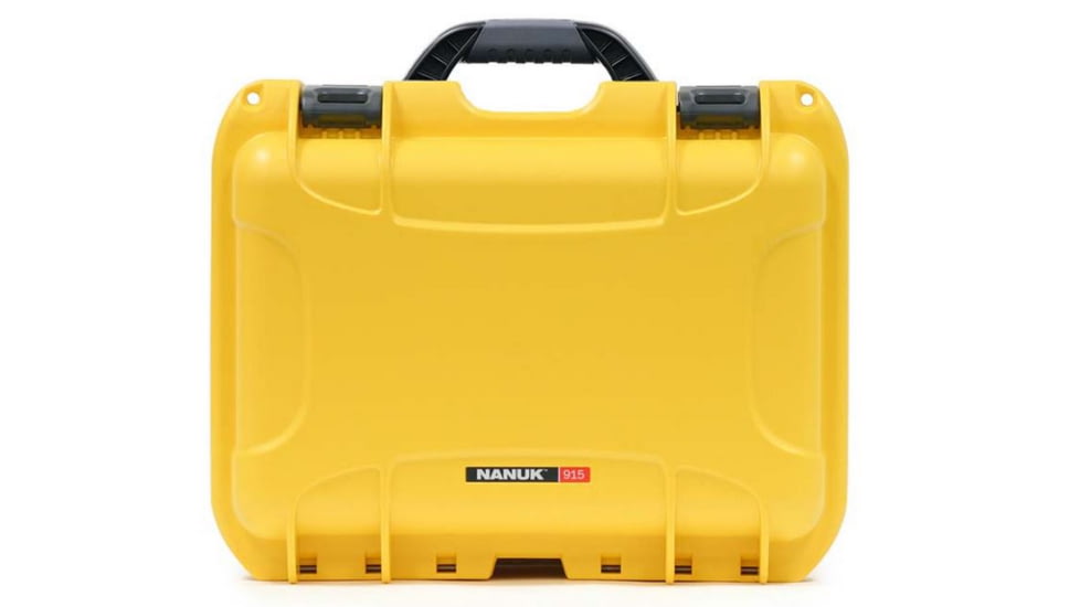 Nanuk 915 Waterproof/Crushproof Case - Lock - Yellow 915-3104