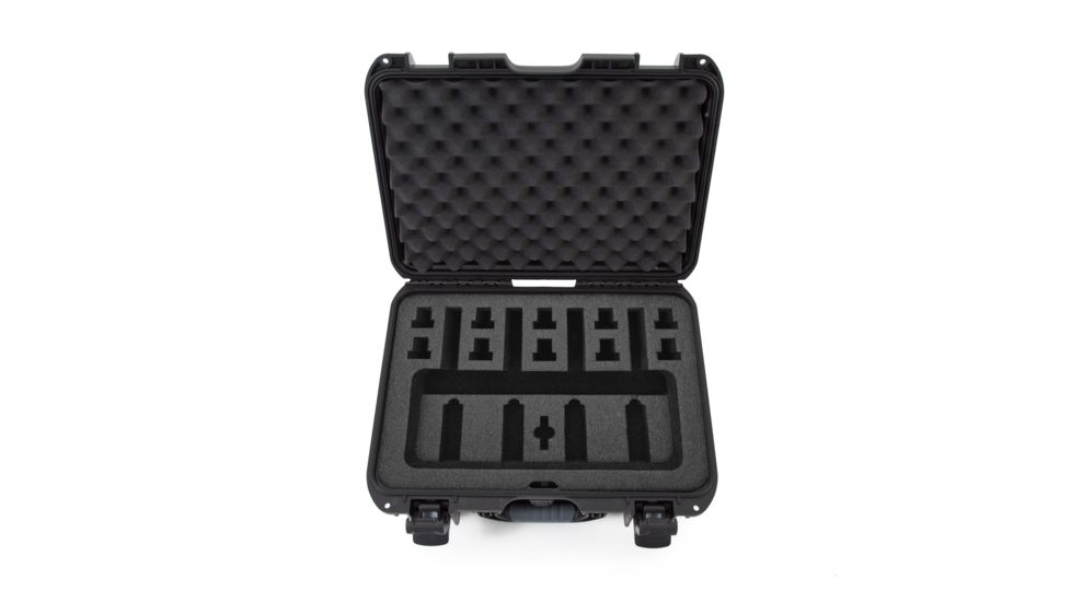Nanuk 925 4UP Hard Pistol Case w/ Foam Insert for 4UP Pistols, 18.7in, Black, 925S-080BK-0A0-16723