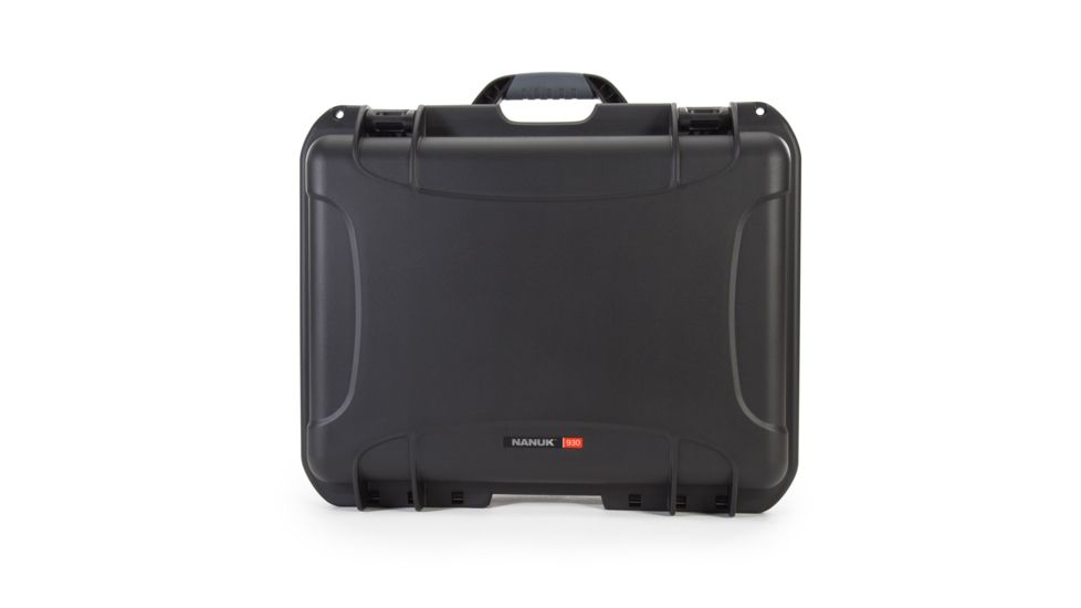 Nanuk 930 Water/Crush Proof Case, Empty, Black, 930S-000BK-0A0