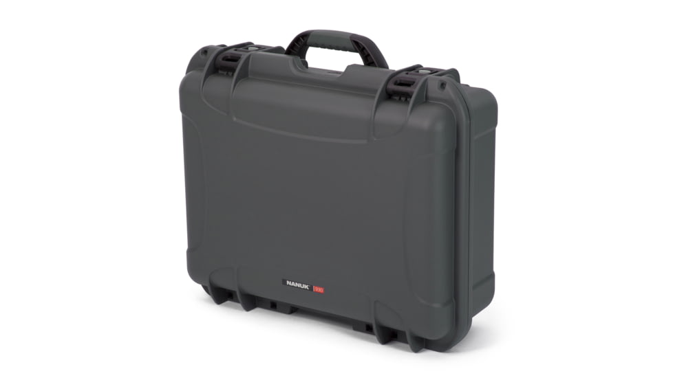 Nanuk 930 Water/Crush Proof Case w/Padded Divider - Graphite, 930S-020GP-0A0