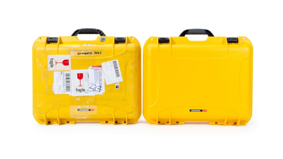 Nanuk 930 Water/Crush Proof Case - Yellow, 930S-000YL-0A0