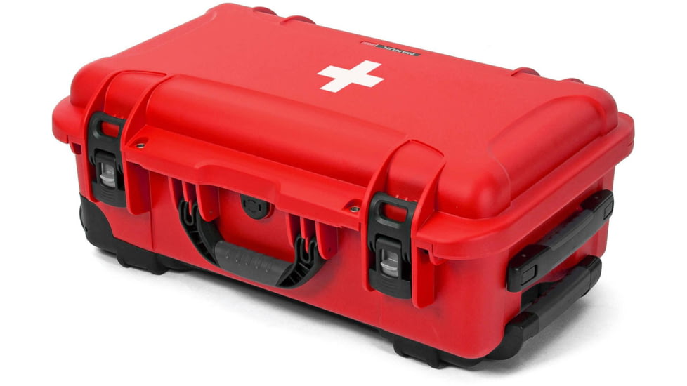 Nanuk 935 Case Empty with First Aid Logo, Red, 935S-000RD-PA0-FSA01