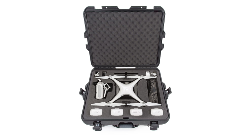 Nanuk 945 Nanuk Case w/foam insert for DJI Phantom 4, Black, 945S-080BK-0A0-15630