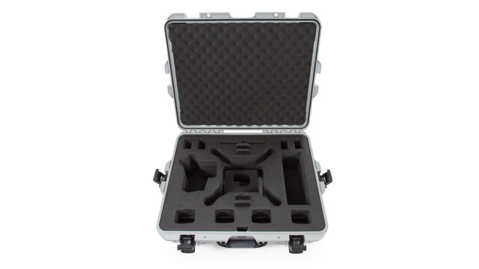 Nanuk 945 Nanuk Case w/foam insert for DJI Phantom 4, Silver, 945S-080SV-0A0-15630