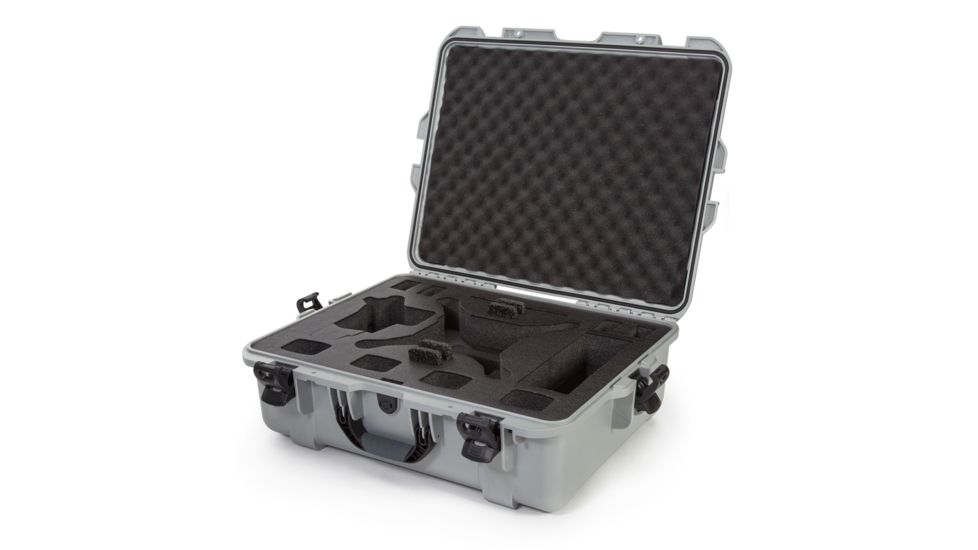 Nanuk 945 Nanuk Case w/foam insert for DJI Phantom 4, Silver, 945S-080SV-0A0-15630