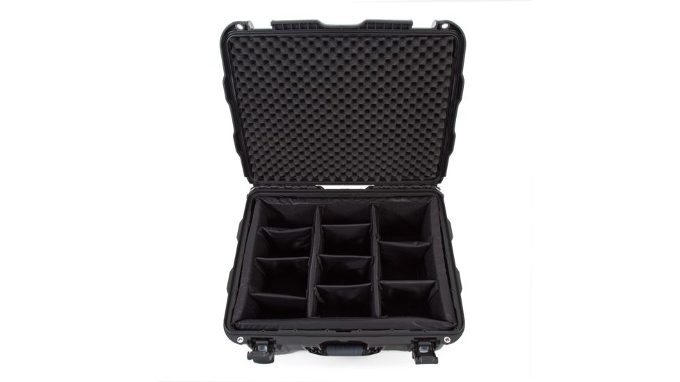 Nanuk 950 Nanuk Case w/ Padded Divider, Black, 950S-020BK-0A0