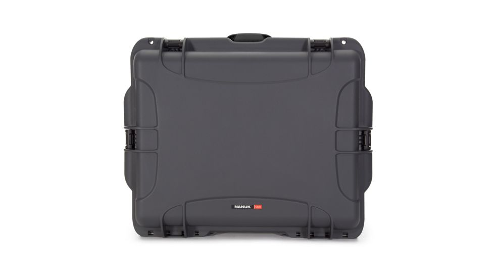 Nanuk 960 Hard Plastic Case, Graphite, 960S-000GP-0A0