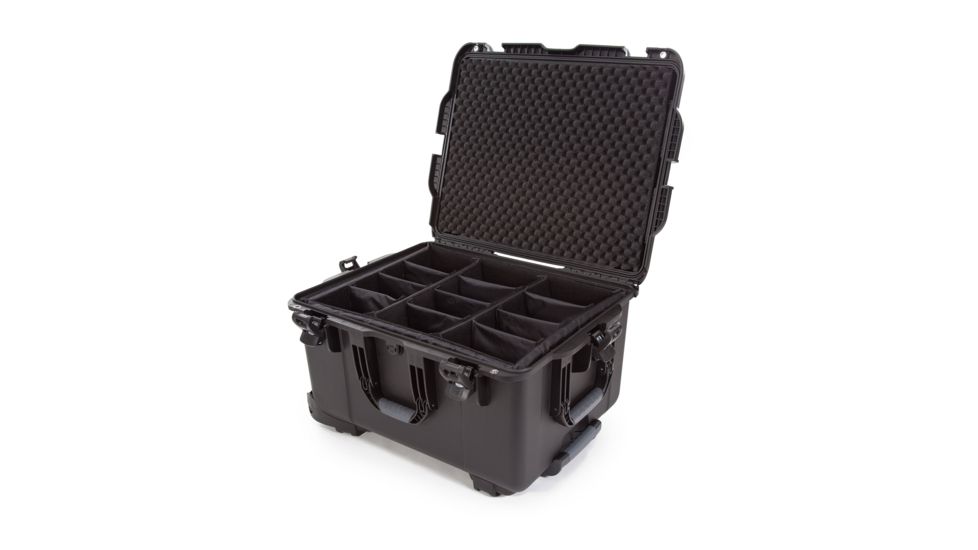 Nanuk 960 Hard Case w/ Padded Divider, Black, 960S-020BK-0A0