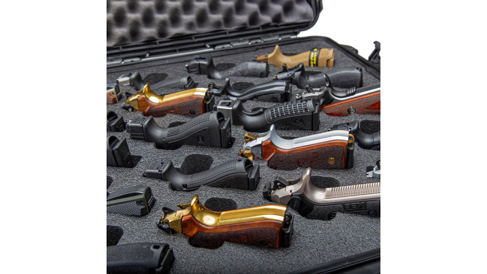 Nanuk 968 Case with Foam Insert for 20UP Pistol, Black, 968S-080BK-0A0-20111