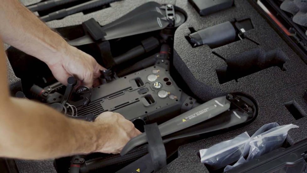 Nanuk 970 Case with Foam Insert for DJI Matrice 300 Series, Black, 970S-080BK-0A0-20181