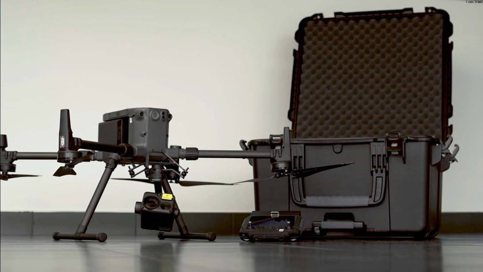 Nanuk 970 Case with Foam Insert for DJI Matrice 300 Series, Black, 970S-080BK-0A0-20181