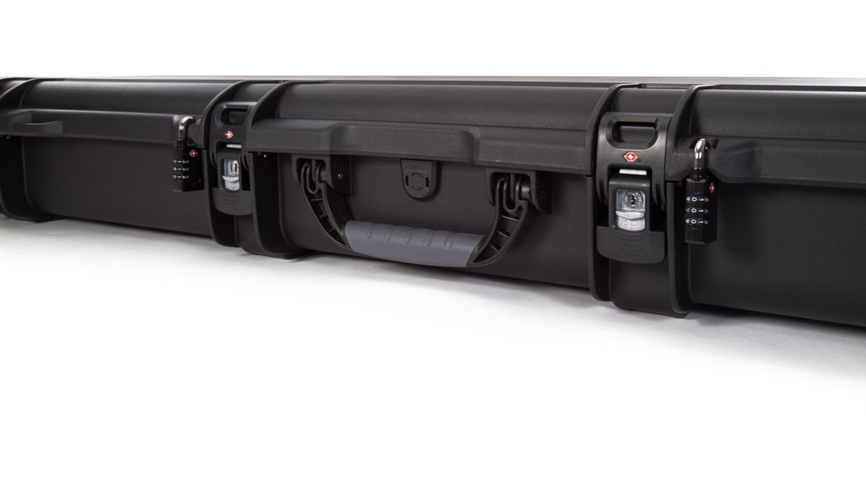 Nanuk 990 XL Rifle Protective Case, 47.1in, w/ 3-Part Foam Insert, Black, 990S-011BK-0A0
