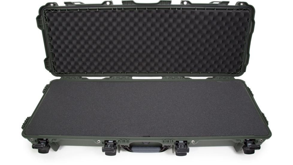 Nanuk 990 XL Rifle Protective Case, 47.1in, w/ 3-Part Foam Insert, Olive, 990S-011OL-0A0