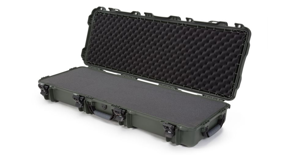 Nanuk 990 XL Rifle Protective Case, 47.1in, w/ 3-Part Foam Insert, Olive, 990S-011OL-0A0