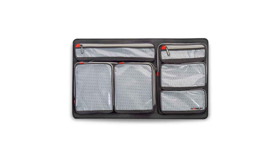 Nanuk Case 965 w/Lid Org w/ Divider, Black, Large, 965S-060BK-0A0