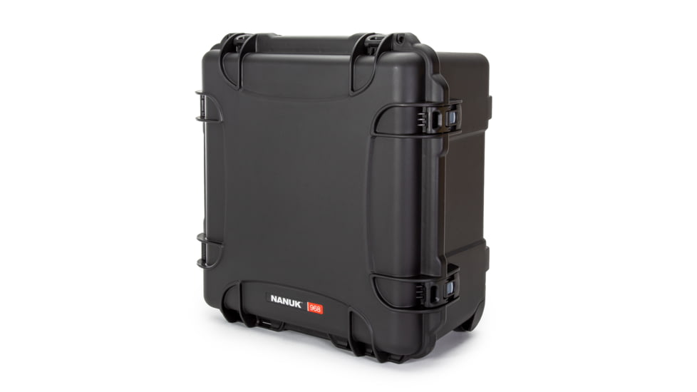Nanuk Case 968 w/foam, Black, Large, 968S-010BK-0A0