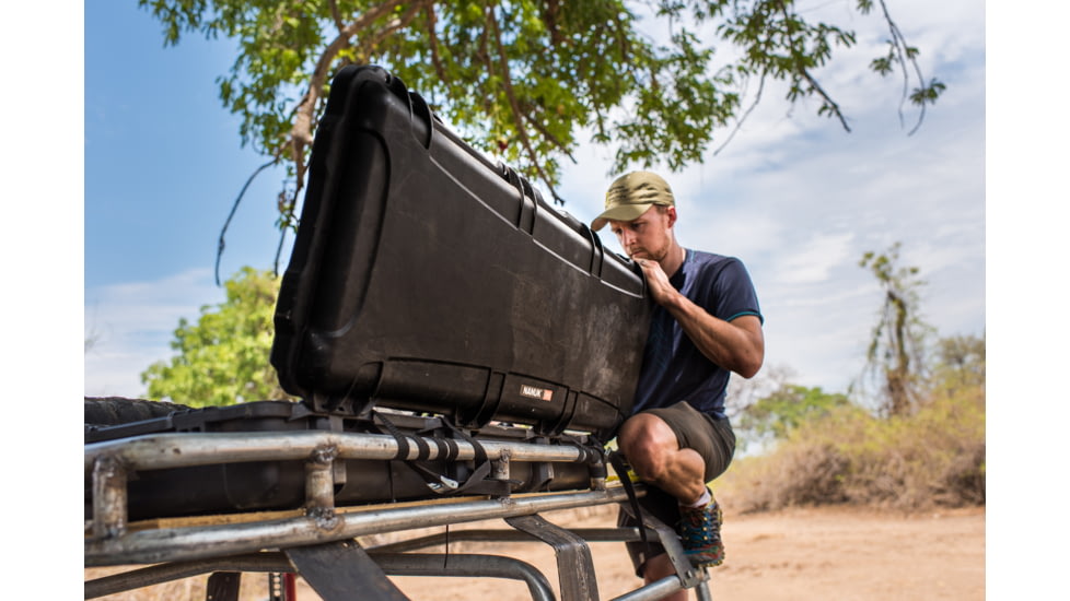 Nanuk 995 Rifle Protective Hard Case, w/ 3-Part Foam Insert, Graphite, 995S-011GP-0A0