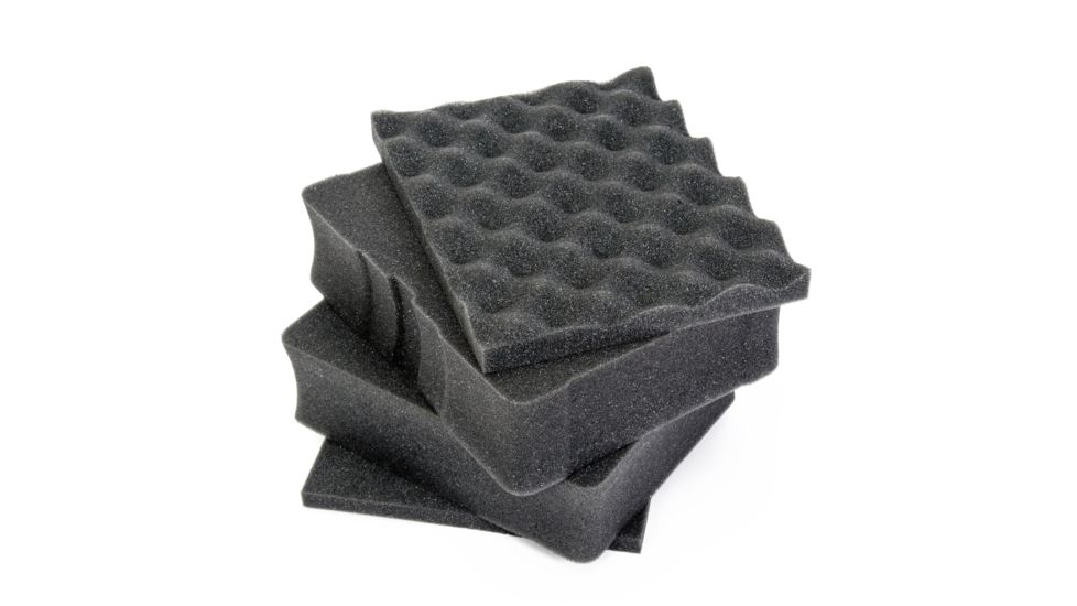 Nanuk Foam Inserts for 908 Case, 4 Part, Black, Small, 1-90800-K