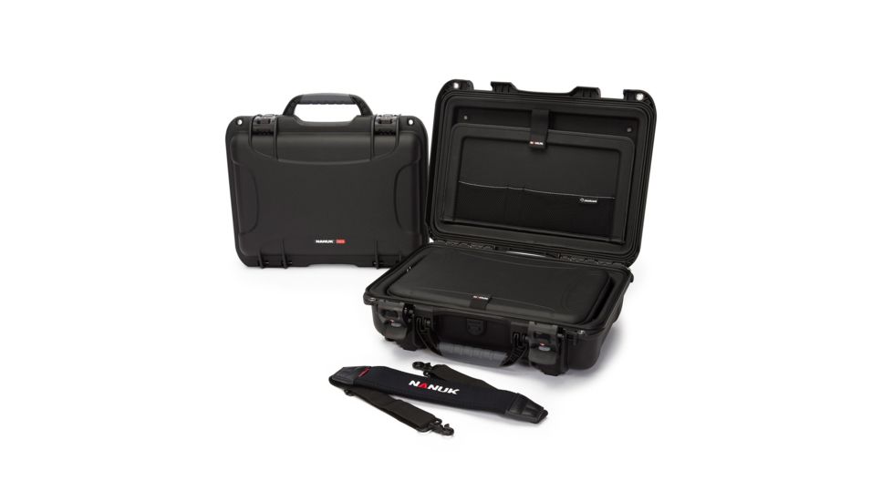 Nanuk Laptop Insert Kit w/ Strap for 923 Case, Black, Medium, 30-92300-K