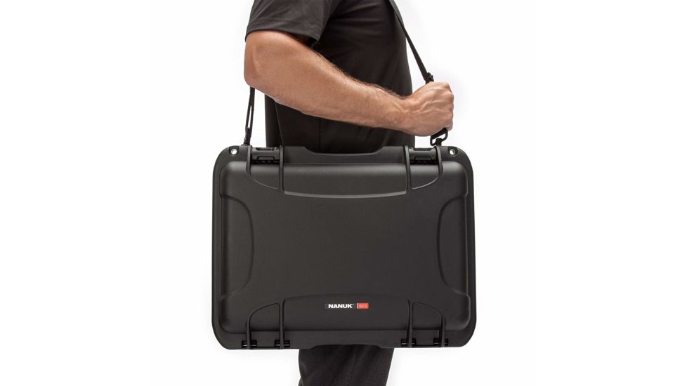 Nanuk Laptop Insert Kit w/ Strap for 923 Case, Black, Medium, 30-92300-K