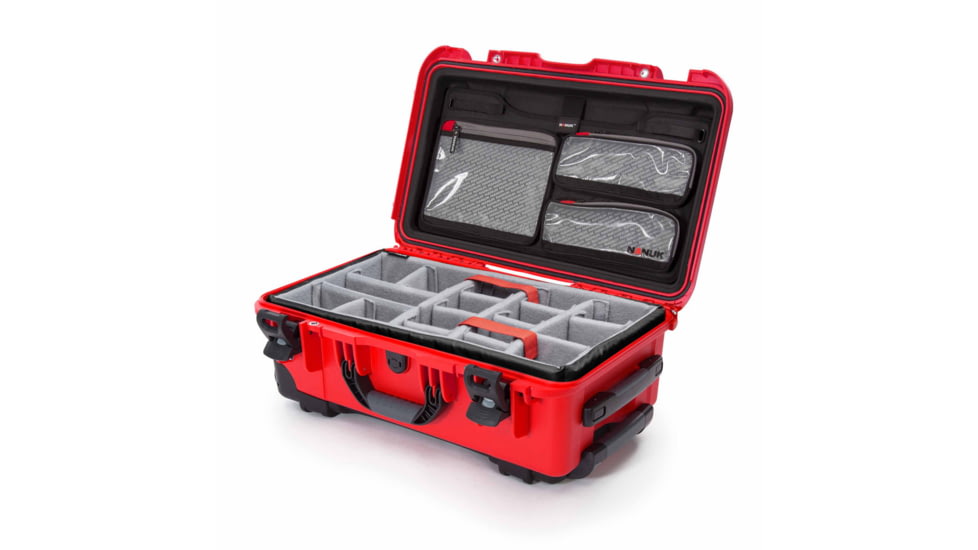 Nanuk 935 Pro Photo Camera Case Kit w/Lid Organizer / Padded Divider