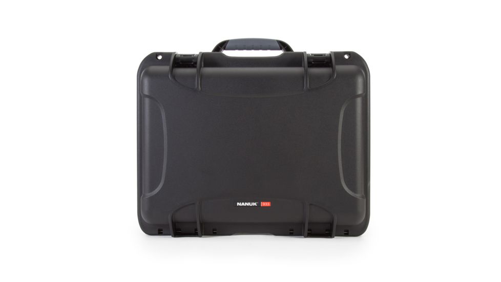 Nanuk Case w/foam, Black, Large, 933S-010BK-0A0