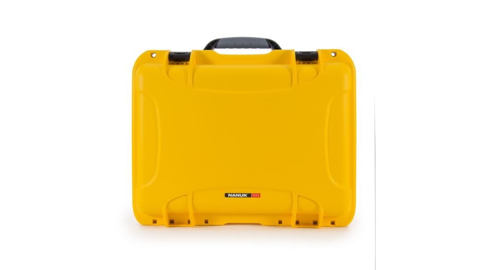 Nanuk Case w/foam, Yellow, Large, 933S-010YL-0A0