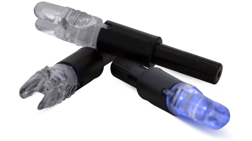 New Archery Products Illuminated Nock, 3-pack, Blue, NAP-ILLN-BL-3PK