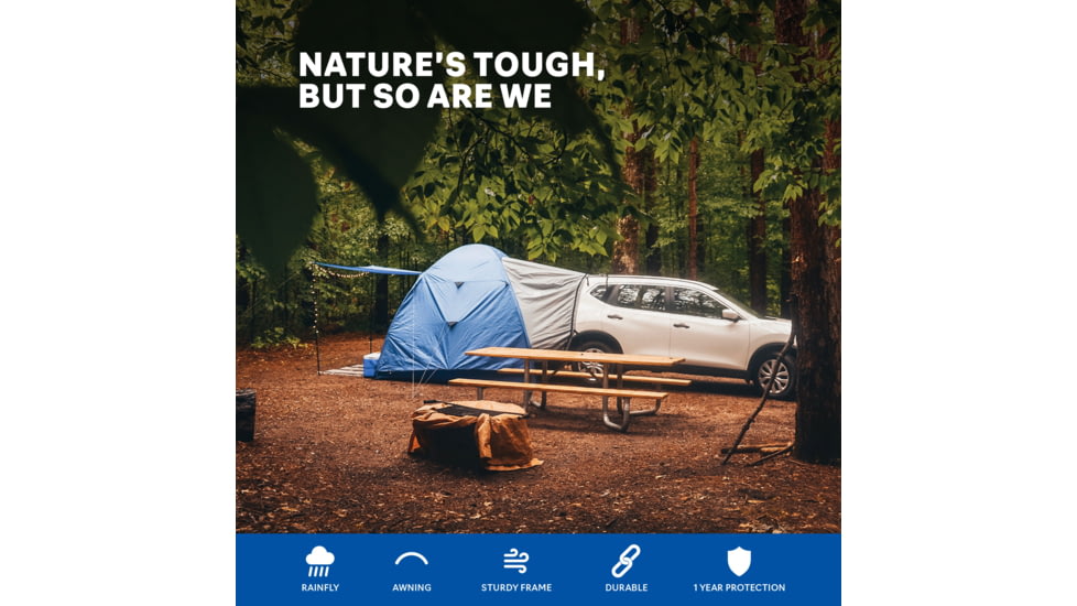 Napier Sportz Dome-To-Go Hatchback/CUV Tent, Blue/Gray, 86000