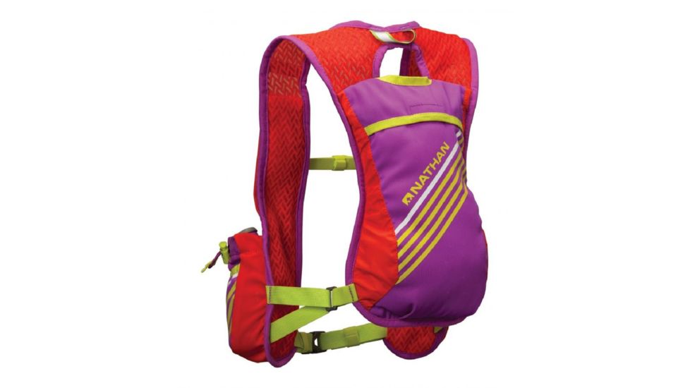 Nathan Firecatcher Race Vest -Purple Cactus Flower/Tangerine Tango