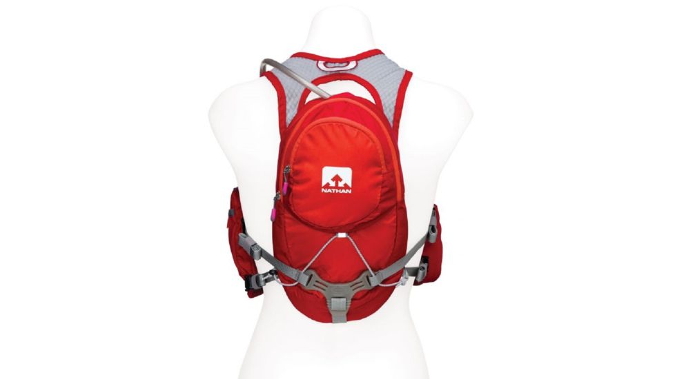 Nathan Intensity Race Vest - Womens-Tango Red