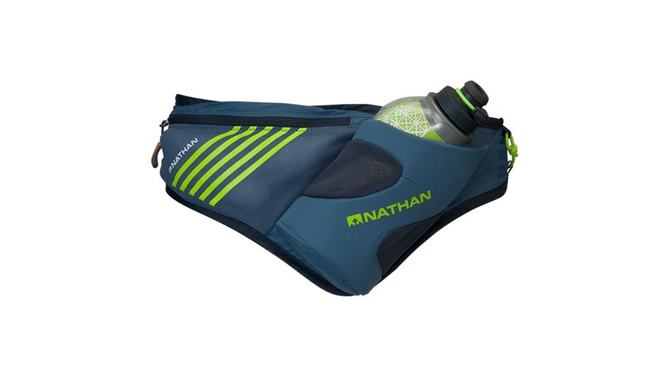 Nathan Peak Waist Pak w/ Insulated SpeedDraw Flask, Bluestone, OSFM NS4876-0045-00