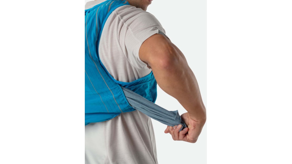 Nathan Pinnacle 12l Vest Blue/lime Lg NS40240-60017-L