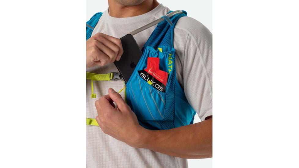 Nathan Pinnacle 12l Vest Blue/lime Lg NS40240-60017-L