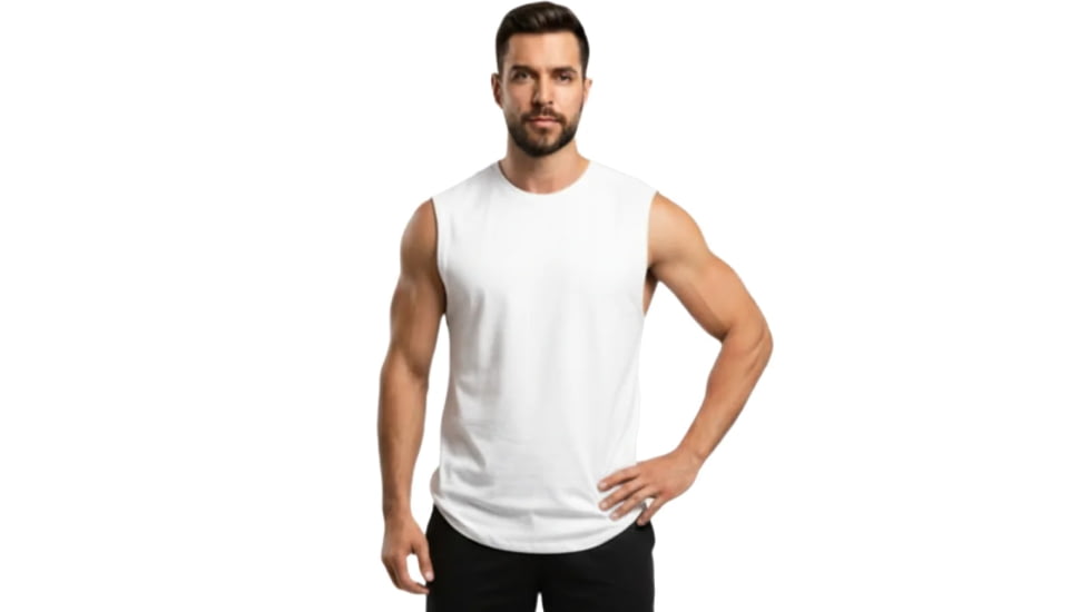 National Body Armor VIP Bulletproof Soft Armor Concealable Wraparound T-Shirt - Men's, Lightest IIIA+, White, Small, 122-750-20