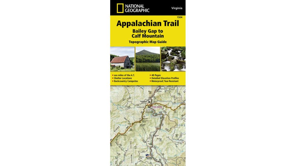 National Geographic App Trail- Calf Mtn Va 1504 TI00001504