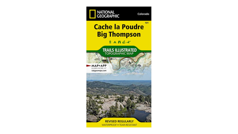 National Geographic Cache La Poudre/bg Thomps #101 TI00000101