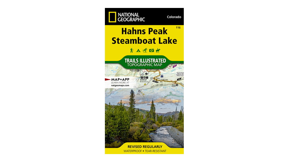 National Geographic Hahns Pk / Steamboat Lake #116 TI00000116