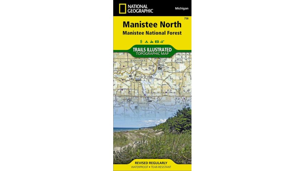 National Geographic Manistee Natl Frst North # 758 749717007581