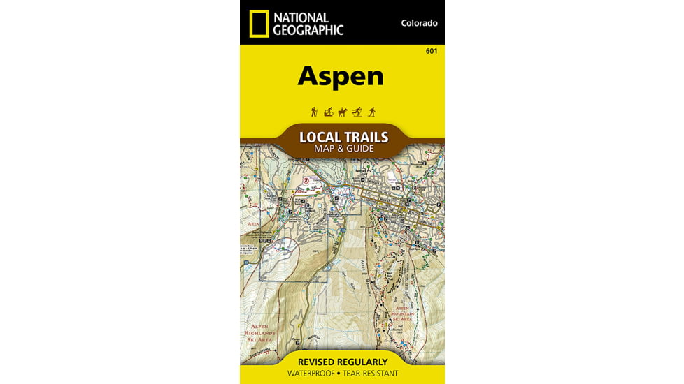 National Geographic Trail Ilustrated Series, Colorado - Aspen Local Trails, TI00000601