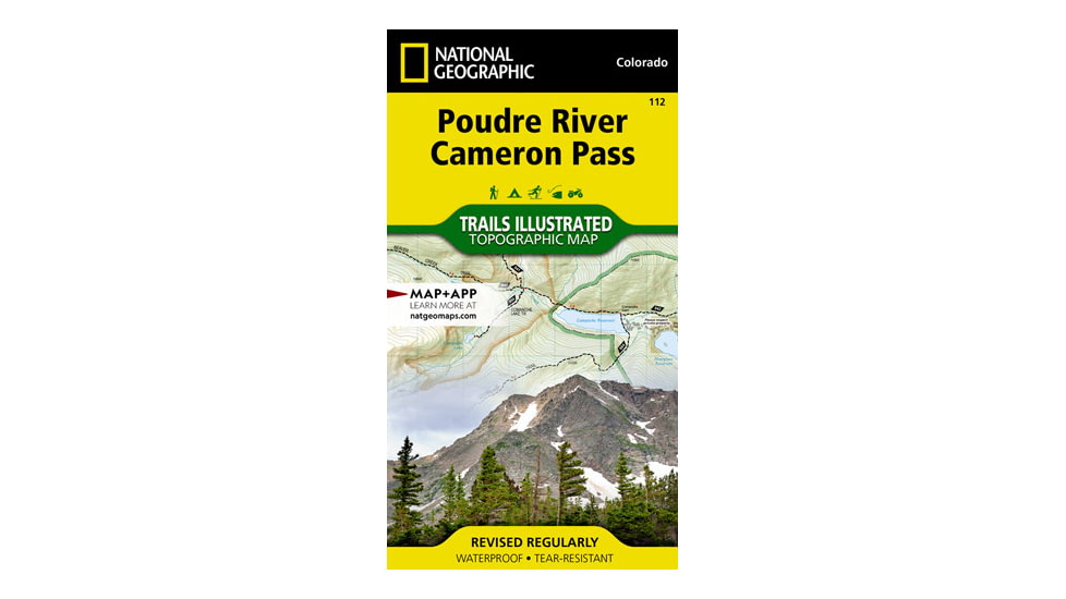 National Geographic Poudre River/cameron Pass #112 TI00000112